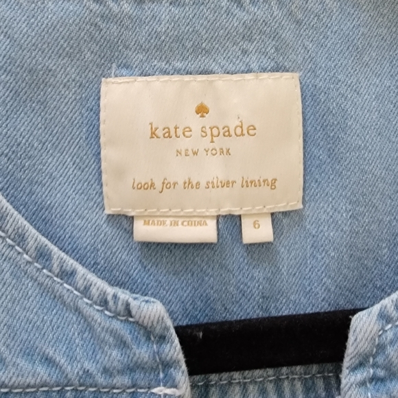 Dip dyed denim kate spade dress - Picture 4 of 6